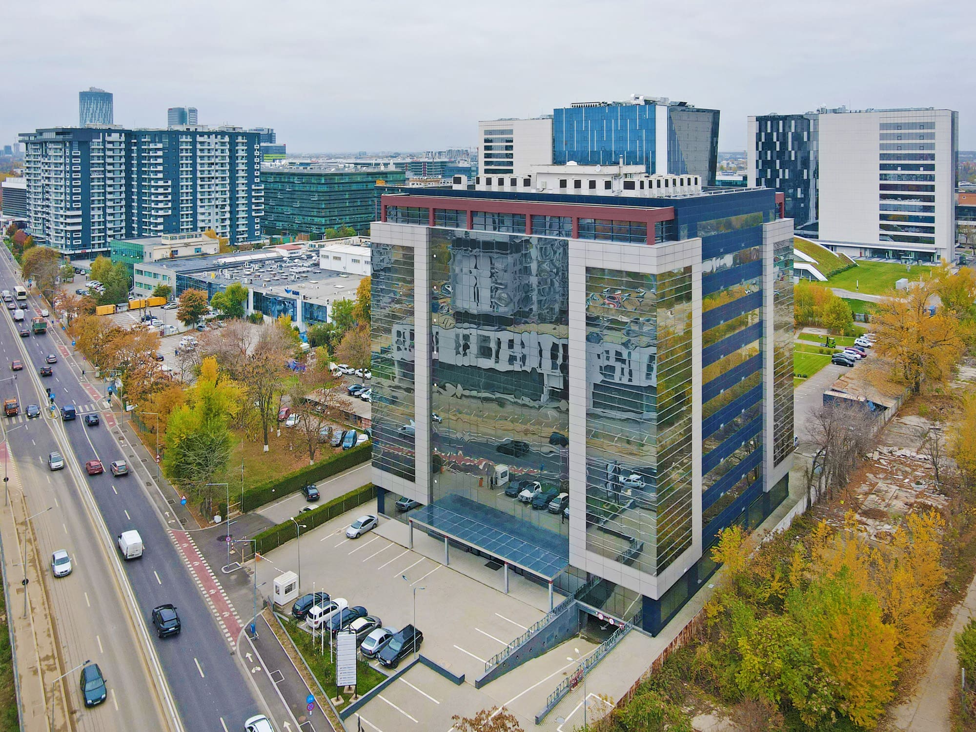 The Construction of a New Medicover Hospital In Bucharest